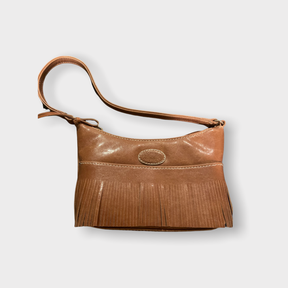 Tommy Hilfigure brown hand purse